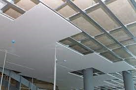 سقف کاذب کناف نمونه از زیرسازی و کناف 